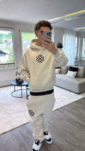 BEIGE CROSS TRACKSUIT